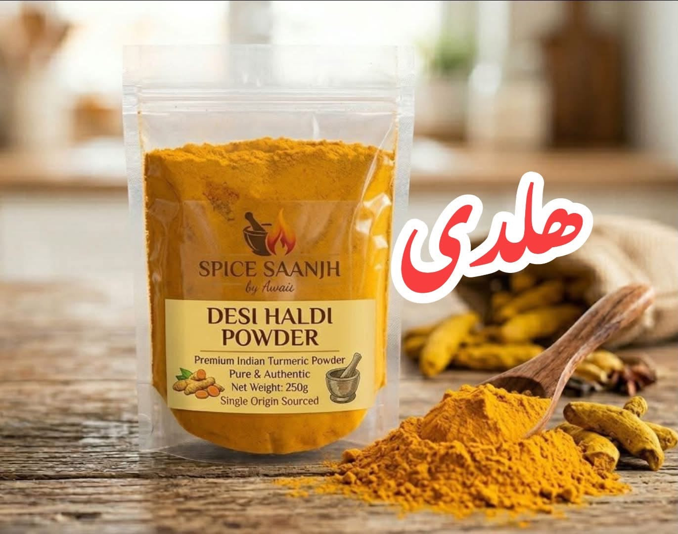 Pack Of Six Masala Jaat (Each 250 Gram pack ) چھ مصالحہ جات کے پیکٹ ھلدی مرچ سونف دھنیا پاوڈر مرچ پاوڈر ادرک پاوڈر لہسن پاؤڈر